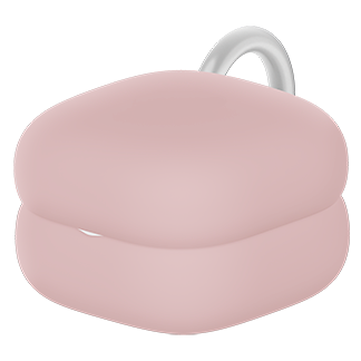 מארז טעינה של LinkBuds Fit עם כיסוי למארז בצבע ורוד.