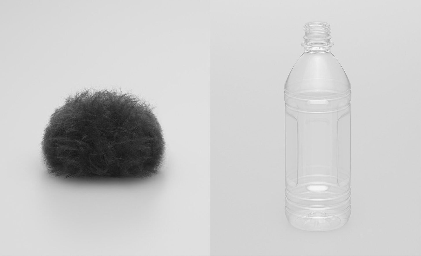 תמונה של מגן רוח ובקבוק פלסטיק