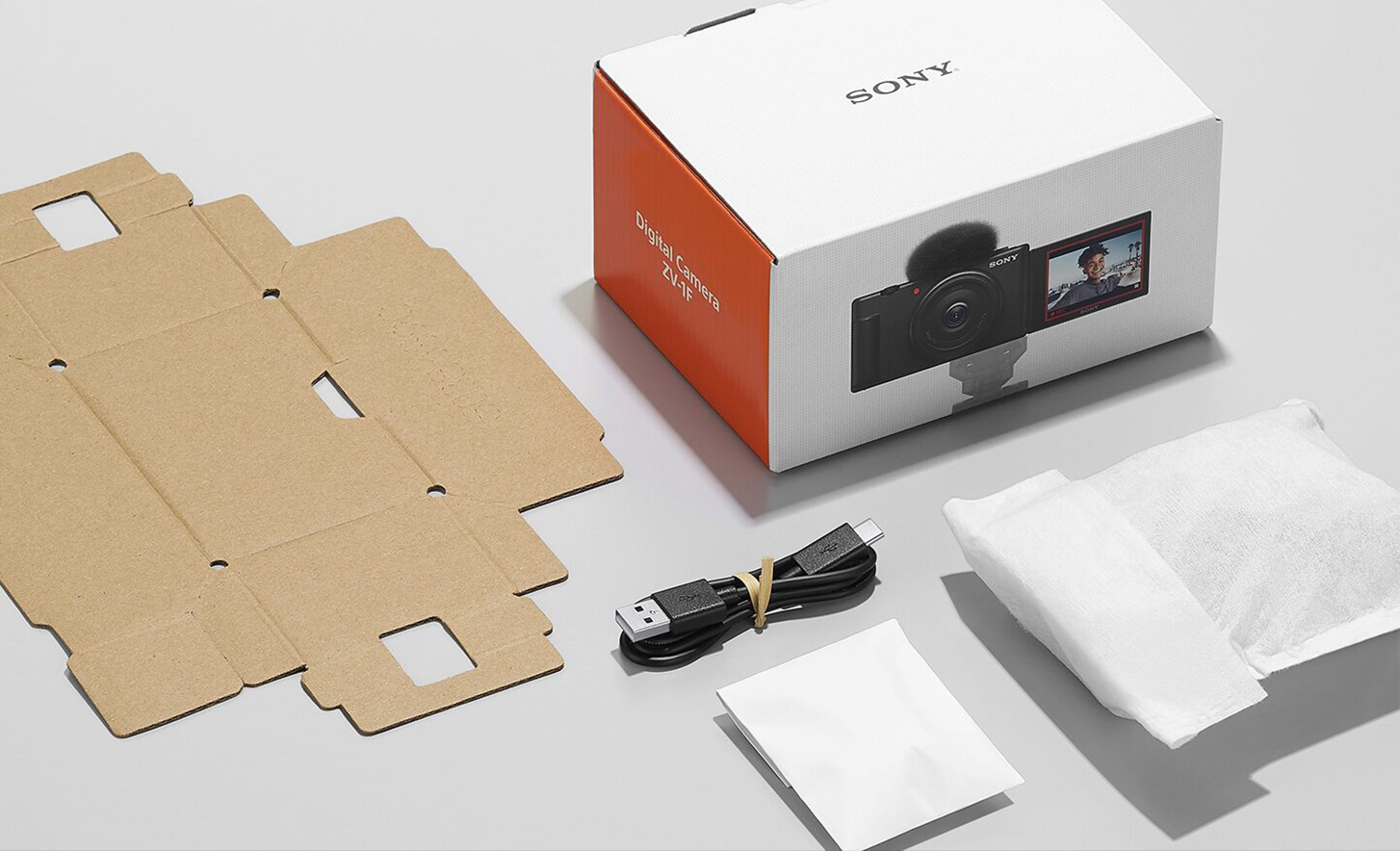 תמונה של קופסת ZV-1F ואריזה