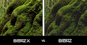 השוואה בין מעבד BIONZ X™‎ החדש למעבד BIONZ הקודם
