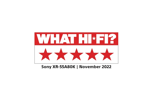 לוגו הפרס WHAT HIFI עבור A80K