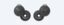2 אוזניות LinkBuds אפורות במבט מלפנים