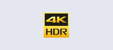 סמל 4K HDR