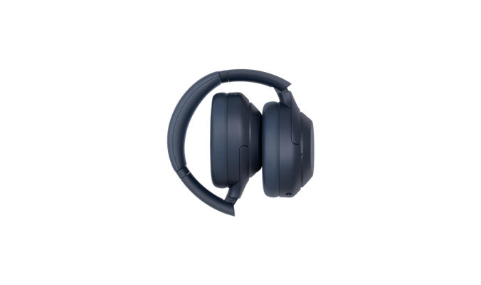 אוזניות WH-1000XM4 מקופלות בצבע כחול חצות