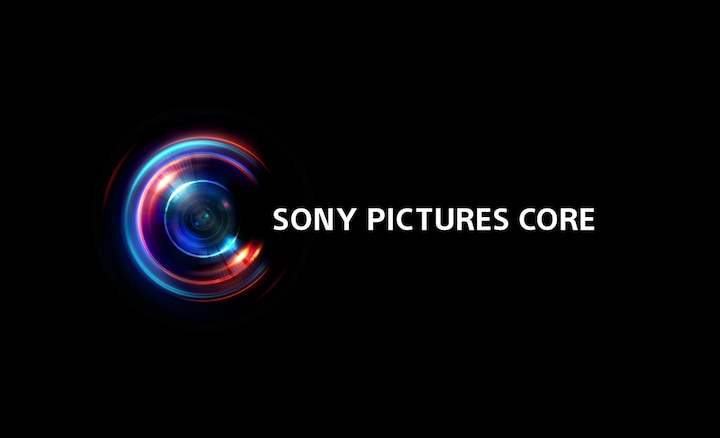 לוגו של Sony Pictures Core על רקע שחור
