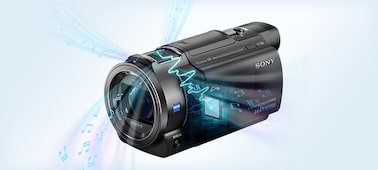 תמונה של מצלמת AX33 4K Handycam®‎ עם חיישן  Exmor R™ CMOS