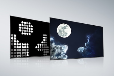 Full Array LED של Sony עם לוח אחורי ומסך של X-tended Dynamic Range PRO