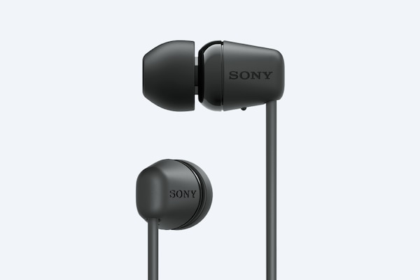 אוזניות אלחוטיות WI-C100 בתוך האוזן בשחור