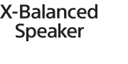 לוגו של X-Balanced Speaker