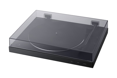 נגן תקליטי הוויניל PS-LX310BT BLUETOOTH כשהמכסה נגד אבק סגור