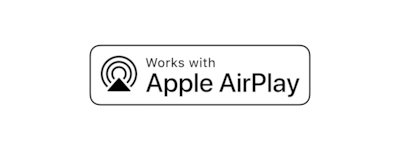 סמל הלוגו של Apple AirPlay