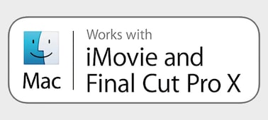 התכונה פועלת עם iMovie ו-Final Cut Pro X