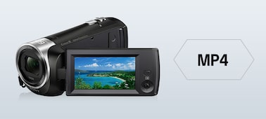 תמונה של מצלמתCX405 Handycam®‎ עם חיישן  Exmor R™ CMOS