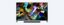 צילום מלפנים של טלוויזיית BRAVIA Z9K עם מקרן קול ותמונה של קופסאות נוצצות וצבעוניות על המסך