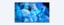 צילום קדמי של טלוויזיה A75K BRAVIA עם צילום מסך של גבישים כחולים