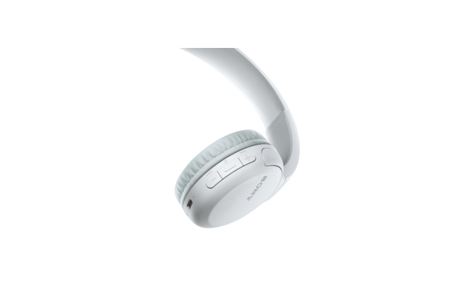לחצני בקרה של אוזניות WH-CH510 - לבן