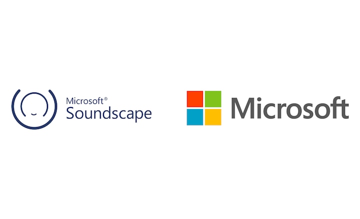 סמלי לוגו של Microsoft Soundscape ו-Microsoft