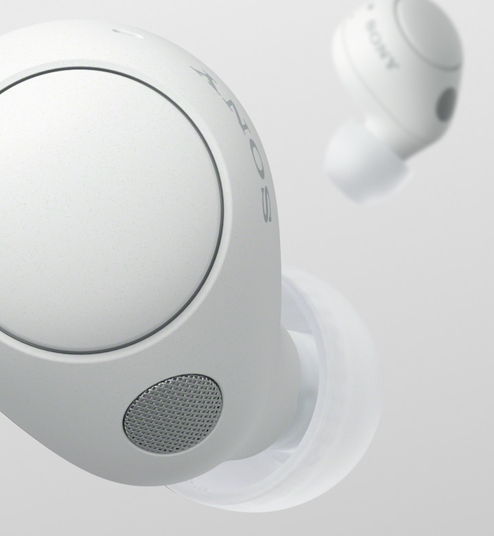 Image of Sony WF-C700N Truly Wireless earbuds headphone in white colour