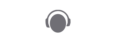 לוגו מאויר של אדם מרכיב אוזניות